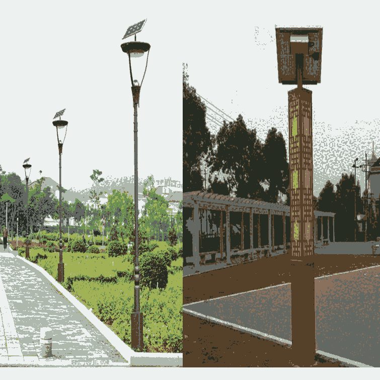 太陽(yáng)能LED路燈 質(zhì)量保證 接受定制 光色均勻