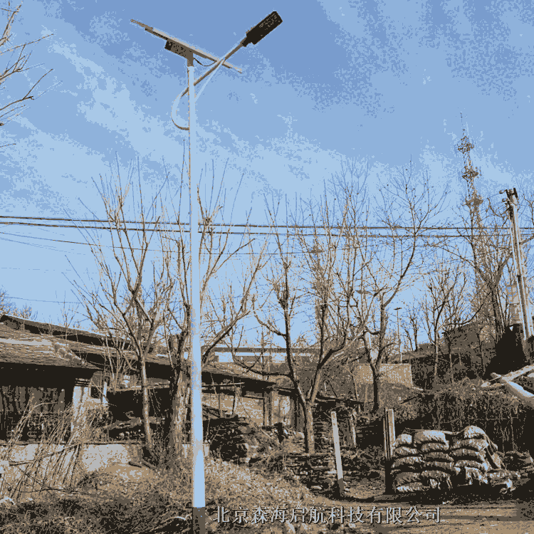 7米高光效LED路燈 供應(yīng)森海啟航照明燈具